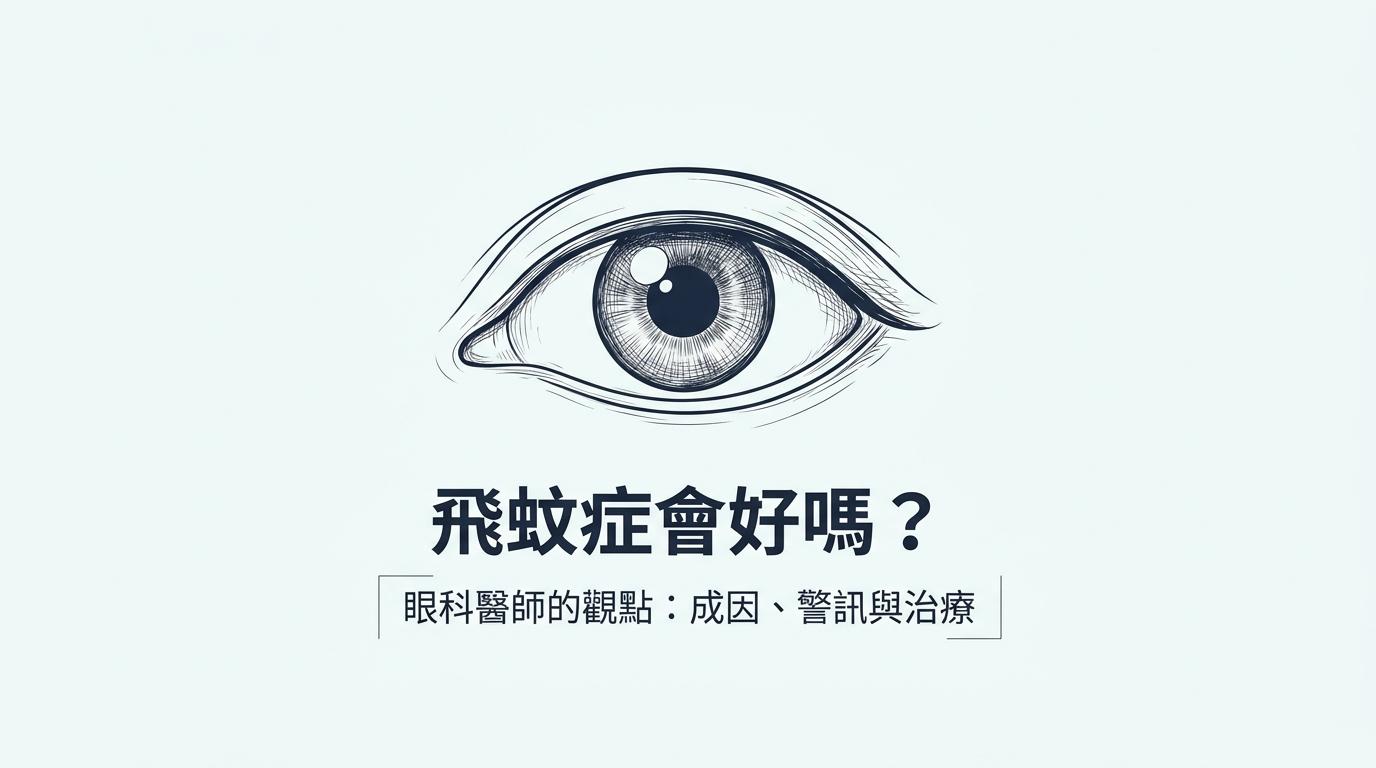 乾眼症是什麼?30年院長告訴您