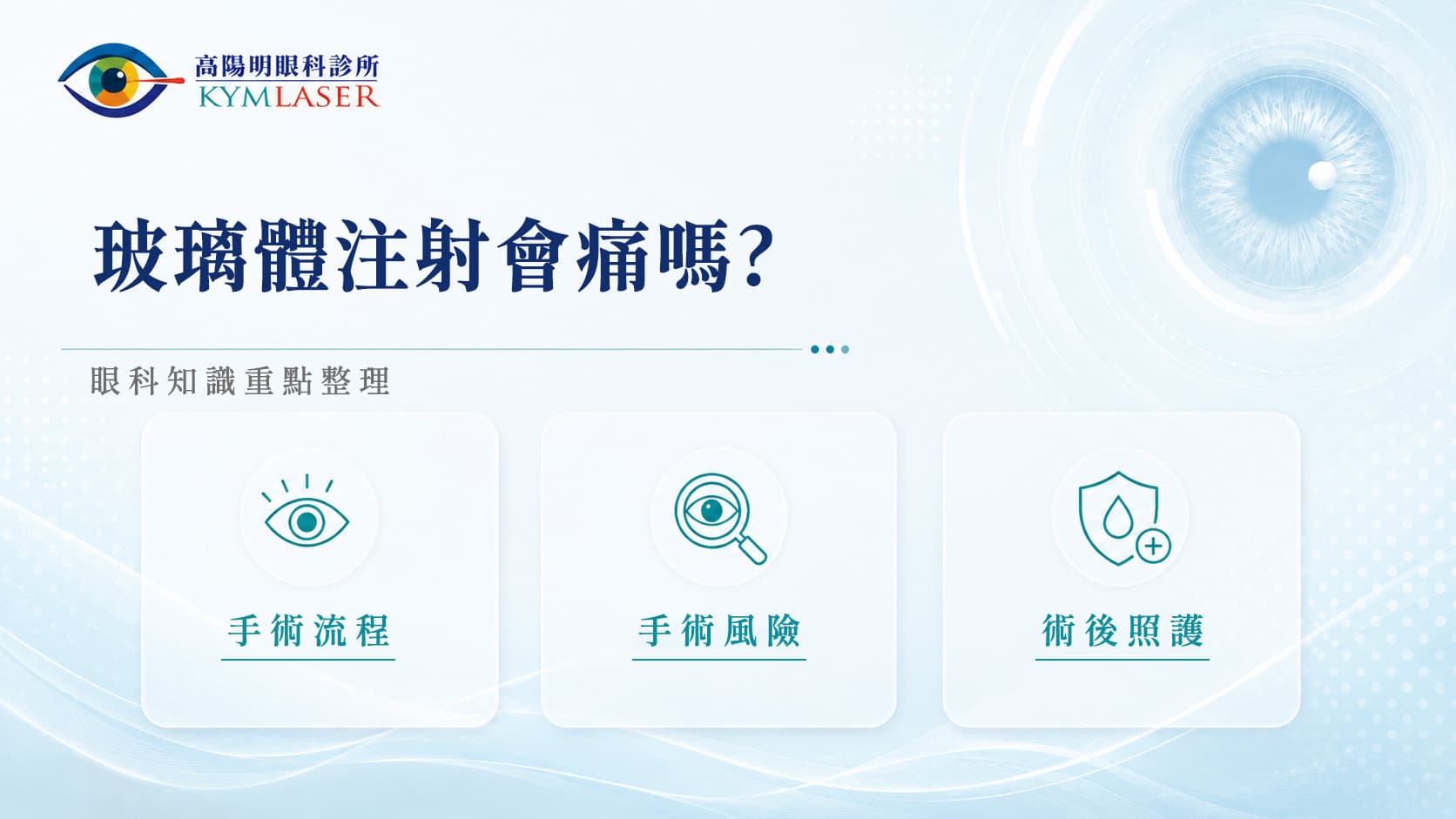 玻璃體注射會痛嗎?流程、風險與術後照護,眼科院長完整解析!