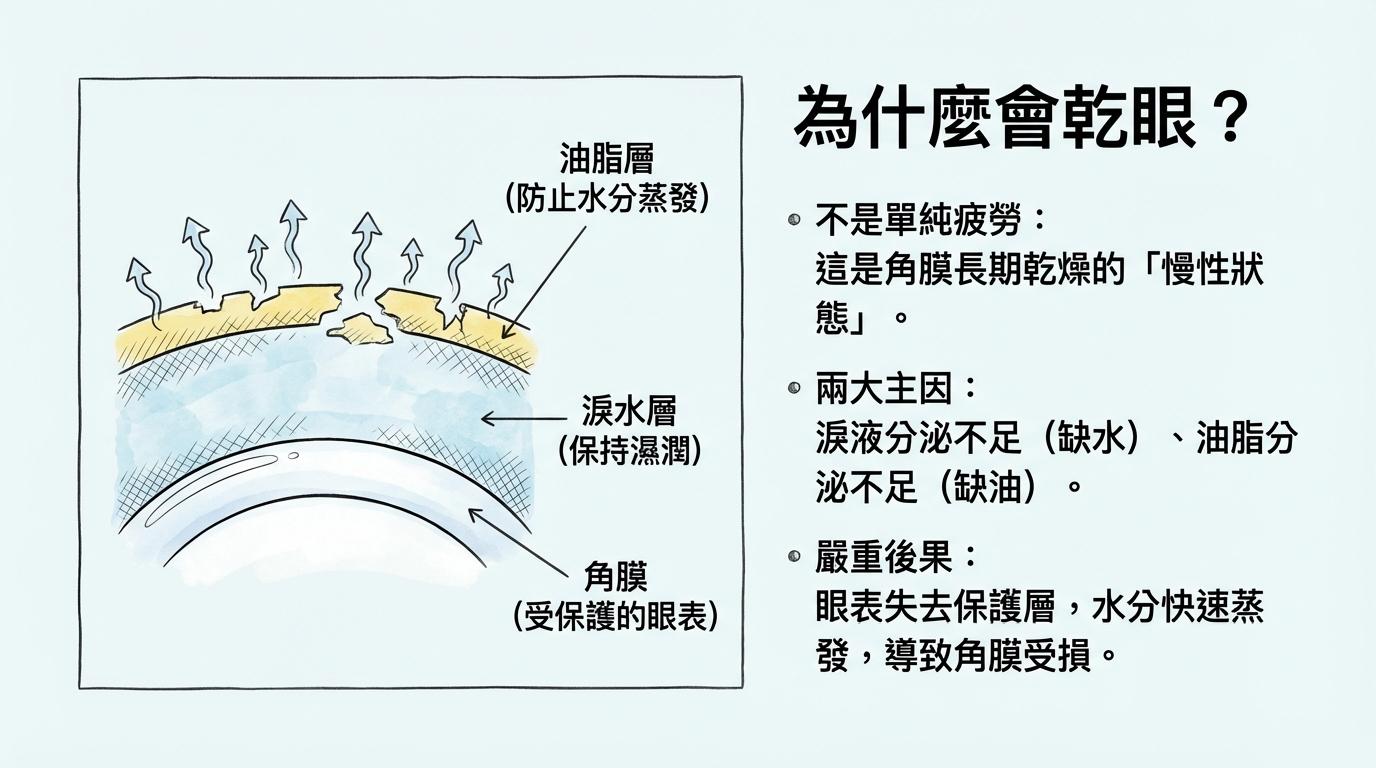 乾眼症成因說明