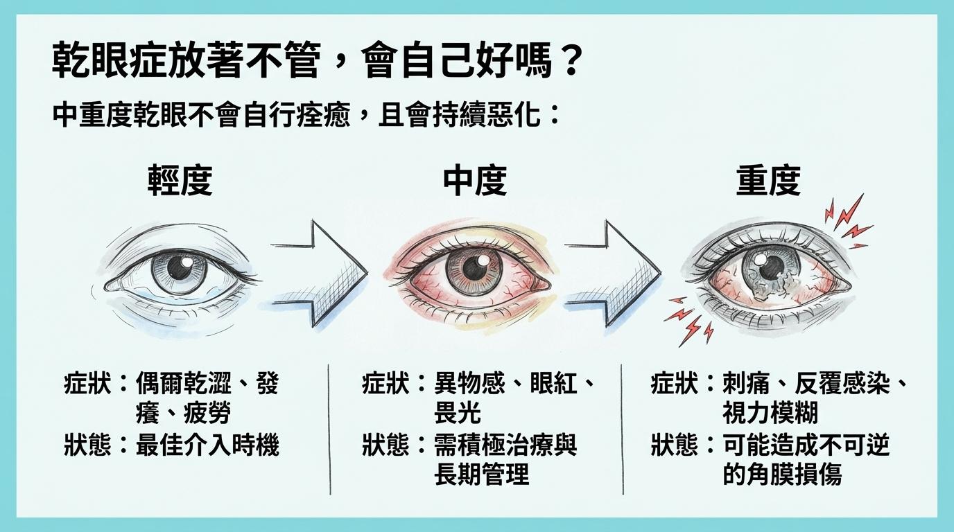 乾眼症症狀說明