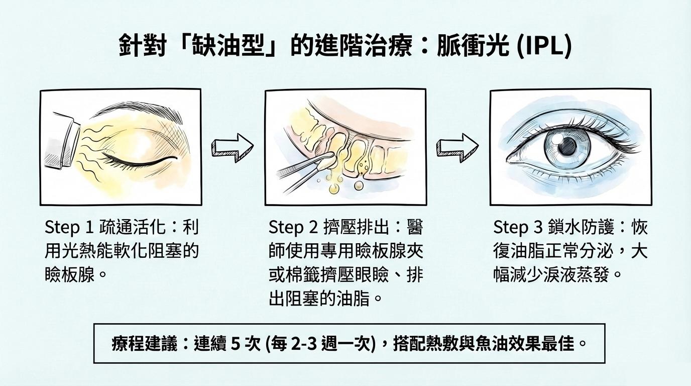 IPL脈衝光治療流程